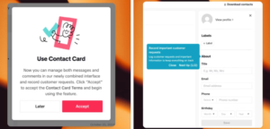 Contact Card LinkedIn